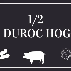 1/2 Duroc Hog Bundle